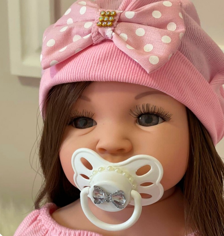 Boneca Bebê Reborn Alice Menina Realista de Silicone – Winbee do Brasil